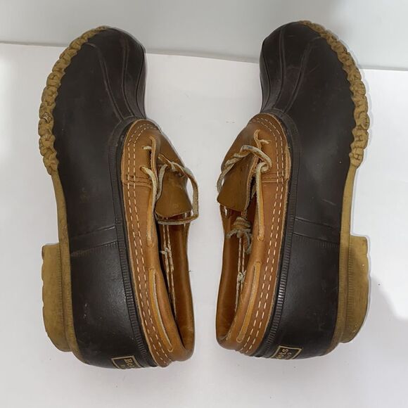 L.L Bean Duck Boots Men's Loafer Style Bean Boots Size 7 - Picture 9 of 10